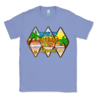 Colony Blue sunrise sunburn sunset repeat Classic Tee - JahusDesignShop