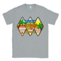 Heather Grey sunrise sunburn sunset repeat Classic Tee - JahusDesignShop