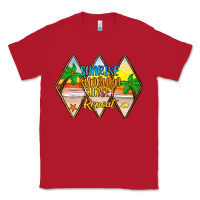 Red sunrise sunburn sunset repeat Classic Tee - JahusDesignShop