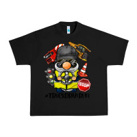 Black truck driver life gnome Urban Heavy Tee - BarkalooDesign