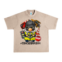 French Oak truck driver life gnome Urban Heavy Tee - BarkalooDesign