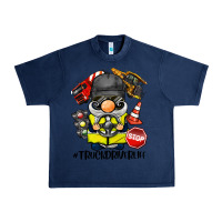 Navy truck driver life gnome Urban Heavy Tee - BarkalooDesign