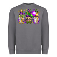 Storm Mardi Gras gnomies with elements Heavyweight Sweatshirt - HowdyJamesFarm