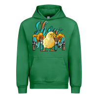 Emerald Western Show Mom Baby Chick Urban Hoodie - LillyAllenDesigns