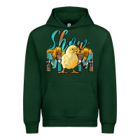 Forest Green Western Show Mom Baby Chick Urban Hoodie - LillyAllenDesigns