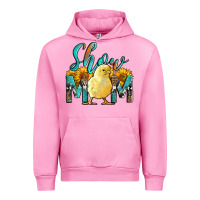 Fuchsia Pink Western Show Mom Baby Chick Urban Hoodie - LillyAllenDesigns