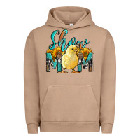 Pigment Burro Western Show Mom Baby Chick Urban Hoodie - LillyAllenDesigns