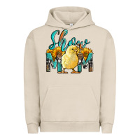Pigment French Oak Western Show Mom Baby Chick Urban Hoodie - LillyAllenDesigns