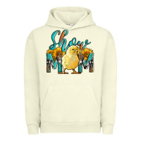 Pigment Pistachio Western Show Mom Baby Chick Urban Hoodie - LillyAllenDesigns
