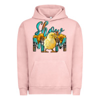 Pigment Salmon Western Show Mom Baby Chick Urban Hoodie - LillyAllenDesigns