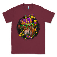 Burgundy Mardi Gras red Angus Classic Tee - LillyAllenDesigns