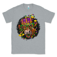 Heather Grey Mardi Gras red Angus Classic Tee - LillyAllenDesigns