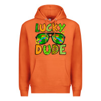 Carrot St. Patrick's Lucky dude Premium Hoodie - OliviaCreatesArt