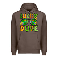 Coffee St. Patrick's Lucky dude Premium Hoodie - OliviaCreatesArt