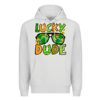 St. Patrick's Lucky Dude Premium Hoodie | Teevron