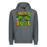 Rock St. Patrick's Lucky dude Premium Hoodie - OliviaCreatesArt