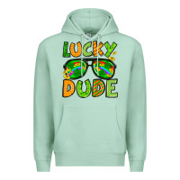 Seafoam St. Patrick's Lucky dude Premium Hoodie - OliviaCreatesArt