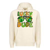 Tofu St. Patrick's Lucky dude Premium Hoodie - OliviaCreatesArt