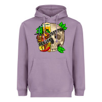 Lavender skull crawfish season Heavyweight Hoodie - FaDigitalArtStudio