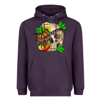 Plum skull crawfish season Heavyweight Hoodie - FaDigitalArtStudio