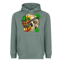 Sage skull crawfish season Heavyweight Hoodie - FaDigitalArtStudio