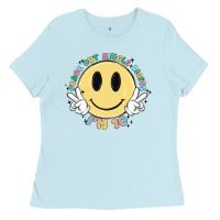 Baby Blue peace out single digits im 10 Ladies Tee - MaliasSmallBusiness