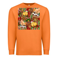 Carrot christmas chicken Premium Sweatshirt - FaDigitalArtStudio