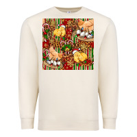 Sandshell christmas chicken Premium Sweatshirt - FaDigitalArtStudio