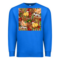 True Royal christmas chicken Premium Sweatshirt - FaDigitalArtStudio