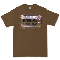 Cacao hello im mentally at the bookstore Premium Tee - MaliasSmallBusiness