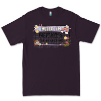 Plum hello im mentally at the bookstore Premium Tee - MaliasSmallBusiness