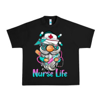 Black nurse life  gnome Urban Heavy Tee - BarkalooDesign