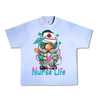 Grape Ice nurse life  gnome Urban Heavy Tee - BarkalooDesign