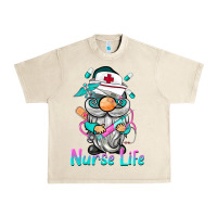 Sandshell nurse life  gnome Urban Heavy Tee - BarkalooDesign