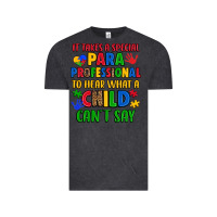Vintage Black it takes a special paraprofessional to hear what a Vintage Tee - Artiststas