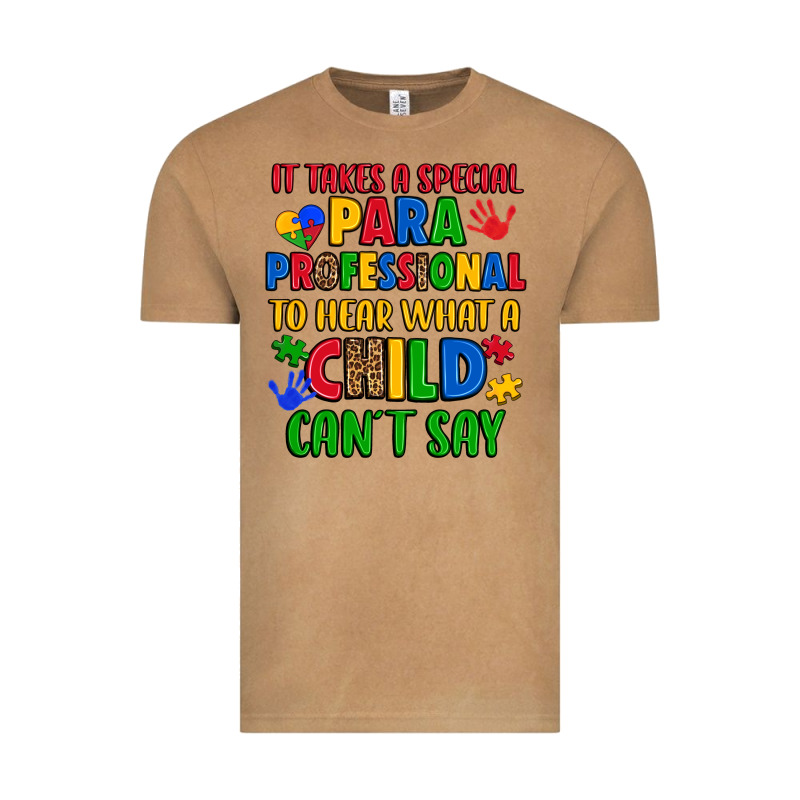 It Takes A Special Paraprofessional To Hear What A Vintage Tee by Artiststas | Teevron