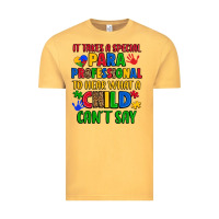 Vintage Mustard it takes a special paraprofessional to hear what a Vintage Tee - Artiststas