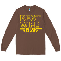 Chestnut BEST WIFE IN THE GALAXY Long Sleeve Tee - Bettercallsaul