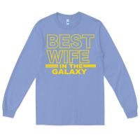 Colony Blue BEST WIFE IN THE GALAXY Long Sleeve Tee - Bettercallsaul