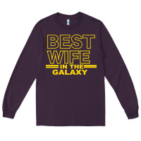 Plum BEST WIFE IN THE GALAXY Long Sleeve Tee - Bettercallsaul