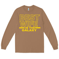 Toasted Coconut BEST WIFE IN THE GALAXY Long Sleeve Tee - Bettercallsaul