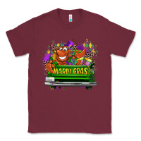 Burgundy Mardi Gras truck Classic Tee - LillyAllenDesigns