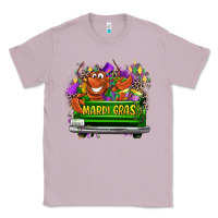 Lilac Mardi Gras truck Classic Tee - LillyAllenDesigns