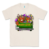Natural Mardi Gras truck Classic Tee - LillyAllenDesigns