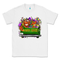 White Mardi Gras truck Classic Tee - LillyAllenDesigns