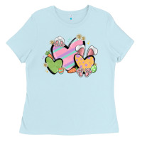 Easter Hearts Ladies Tee | Teevron