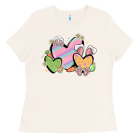 Bone easter hearts Ladies Tee - MaliasSmallBusiness