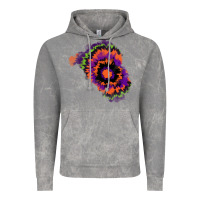 Cloud Rock tie dye patch Vintage Hoodie - RanaPortraitStore