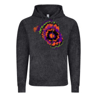 Vintage Black tie dye patch Vintage Hoodie - RanaPortraitStore