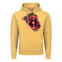 Vintage Mustard tie dye patch Vintage Hoodie - RanaPortraitStore